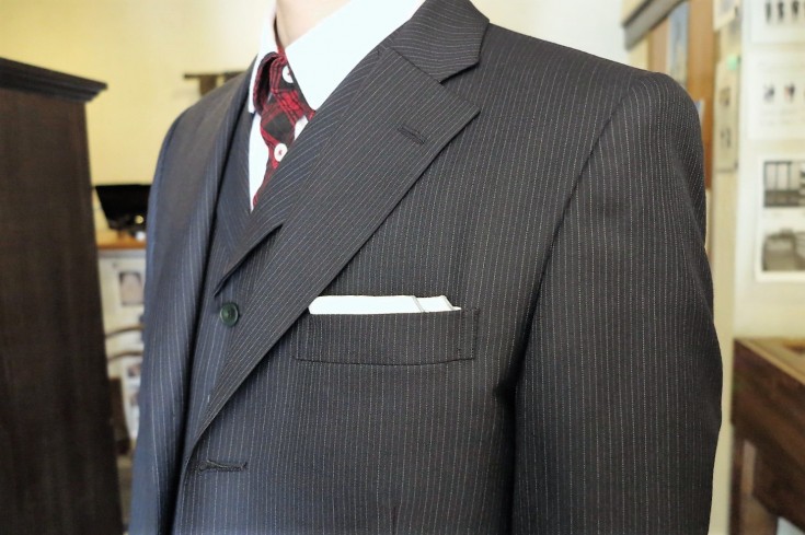 3BThree-piece ORDER SUIT_Alfred Brown_1